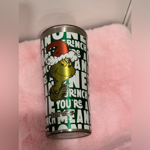 NEW Tervis Tumbler Grinch Getting Grinchy With It 200z Stainless Dr Seuss Xmas - Picture 3 of 9